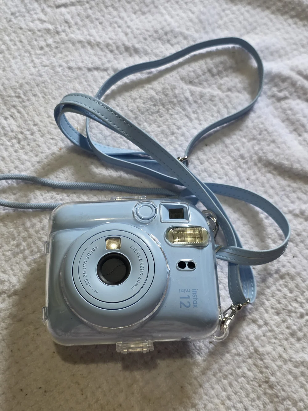 Fujifilm Instax Mini 12 Instant Camera - Powder Blue